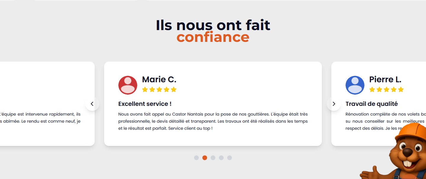 Carousel auto-play d'avis clients (5/5)