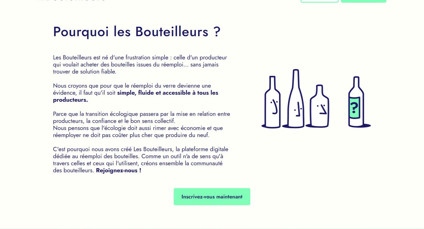 Pourquoi Les Bouteilleurs — la promesse écologique et économique