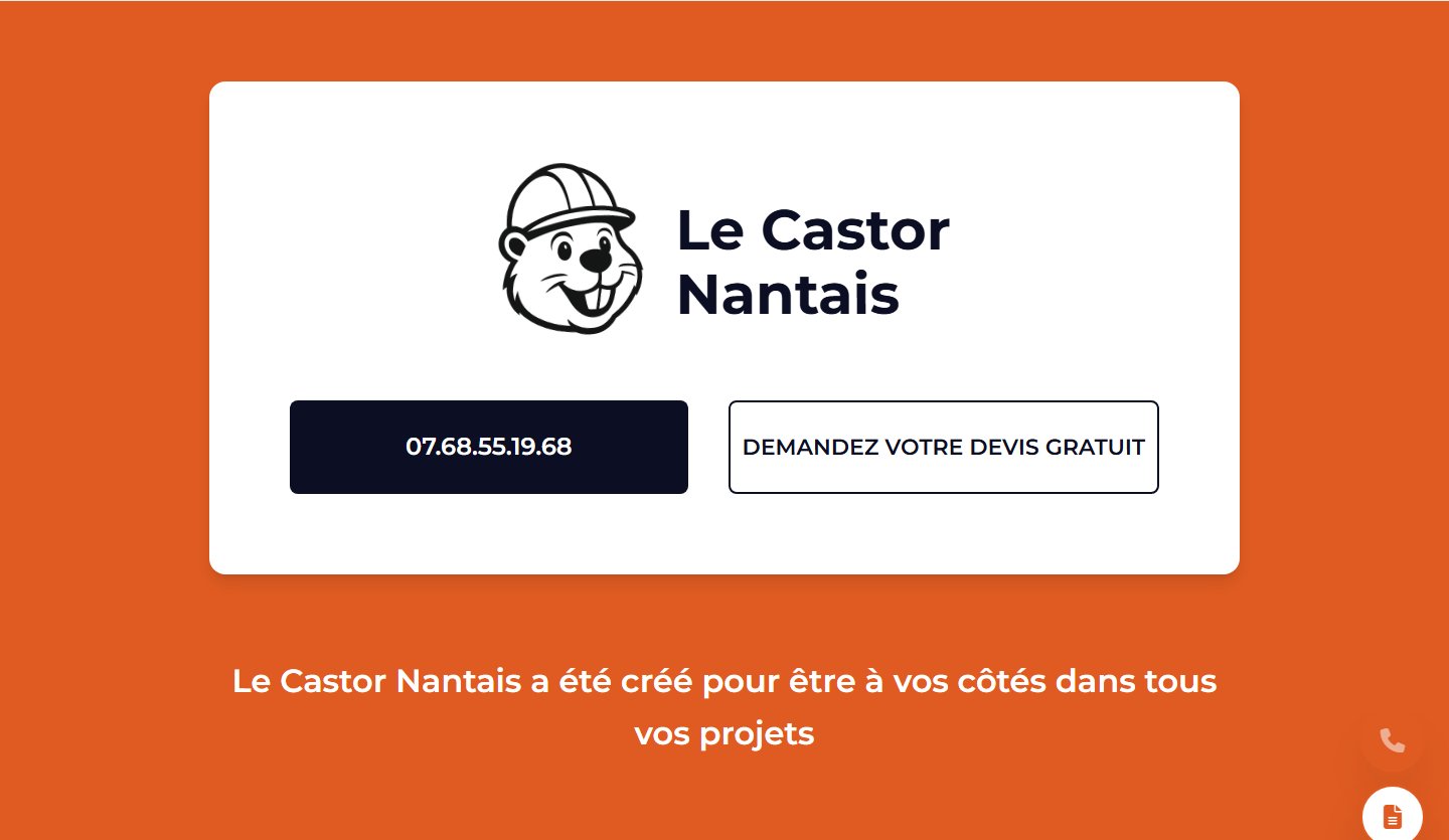 CTA final : appel direct et bouton devis