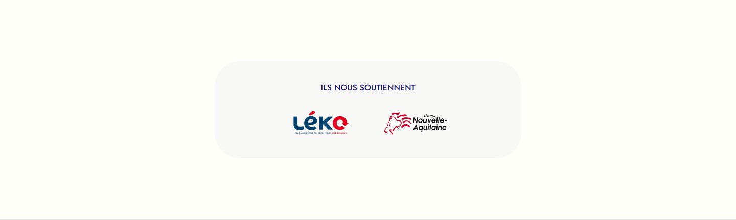 Bandeau partenaires — réassurance institutionnelle de l'écosystème
